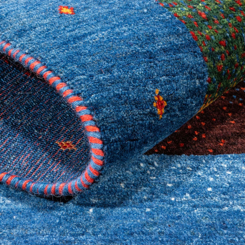Gabbeh persa Tapete 120x82cm - Perserteppich Wollteppich