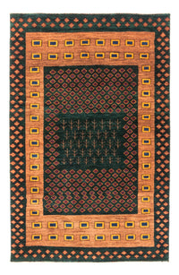 Gabbeh Persisch Teppich 146x100cm - Perserteppich Wollteppich – product image