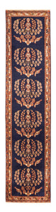 Corredor Tapete Persa - Nomadic - 278 x 75 cm - azul escuro