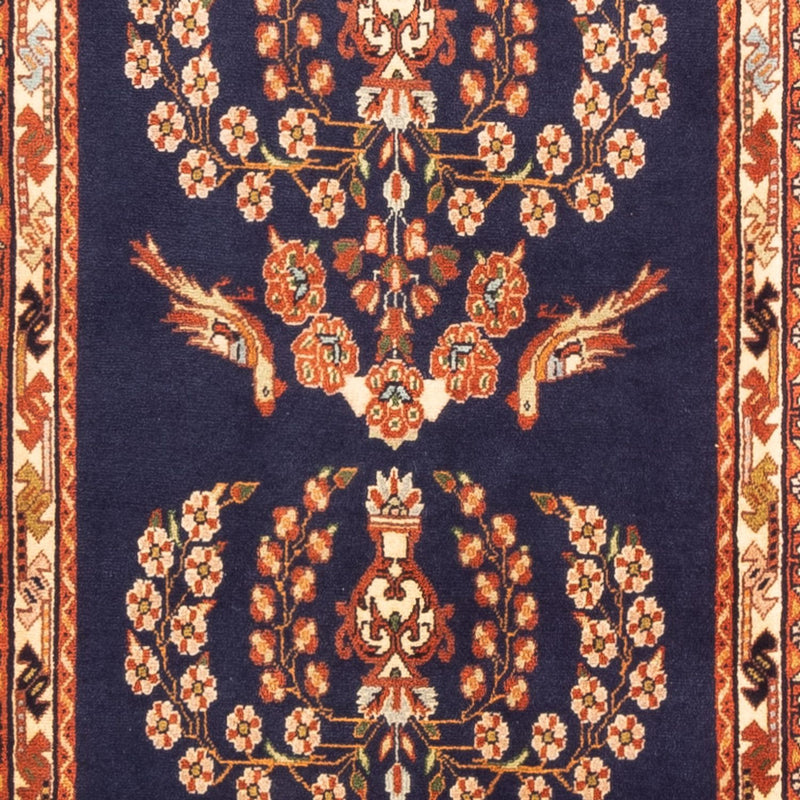 Corredor Tapete Persa - Nomadic - 278 x 75 cm - azul escuro