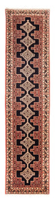Corredor Tapete Persa - Clássico - 299 x 72 cm - azul escuro