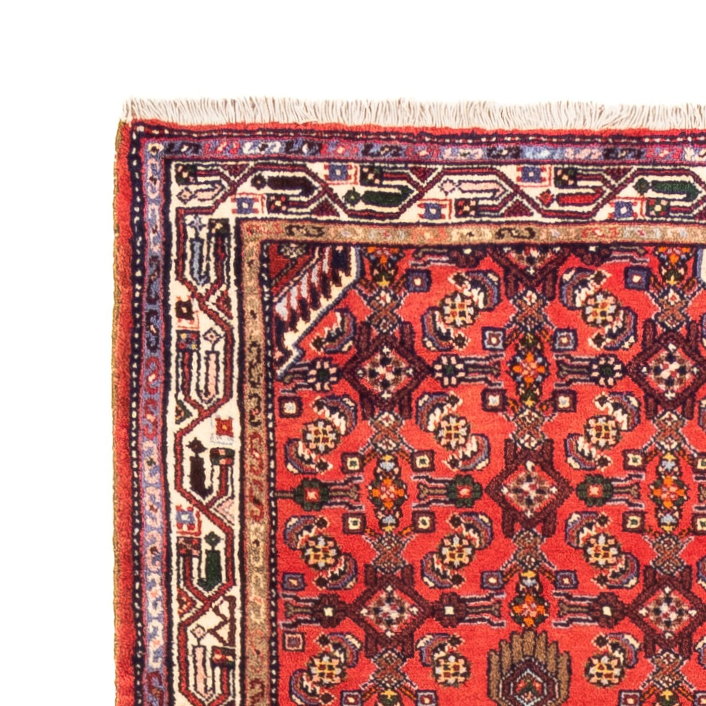 Corredor Tapete Persa - Nomadic - 282 x 77 cm - vermelho