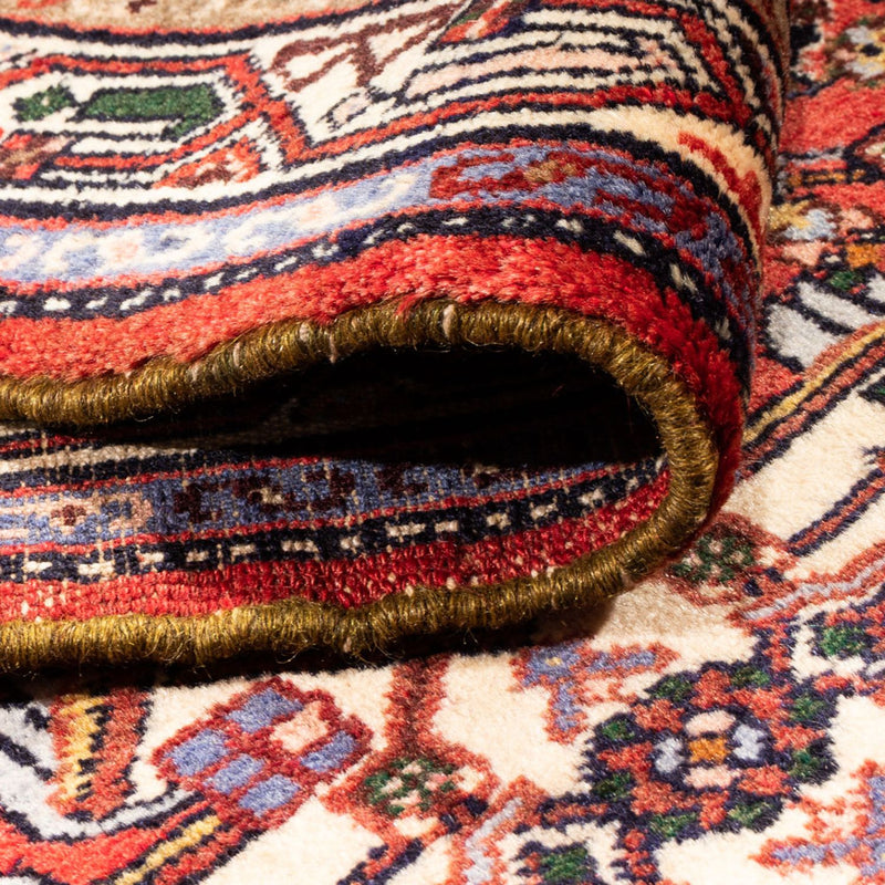 Corredor Tapete Persa - Nomadic - 282 x 77 cm - vermelho
