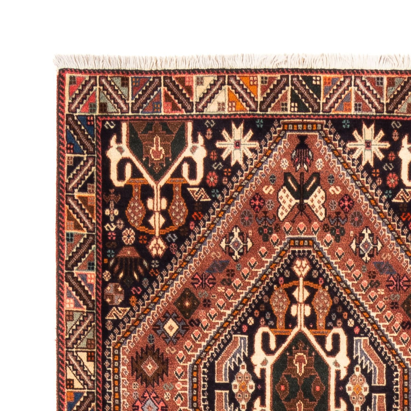 Corredor Tapete Persa - Nomadic - 240 x 80 cm - castanho