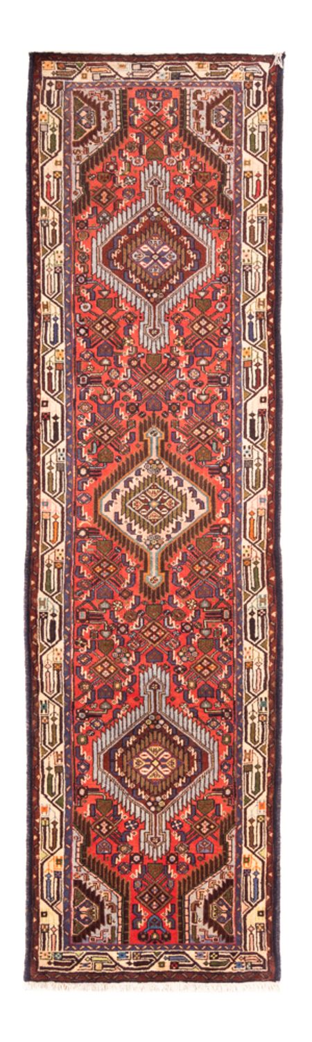 Corredor Tapete Persa - Nomadic - 284 x 75 cm - vermelho