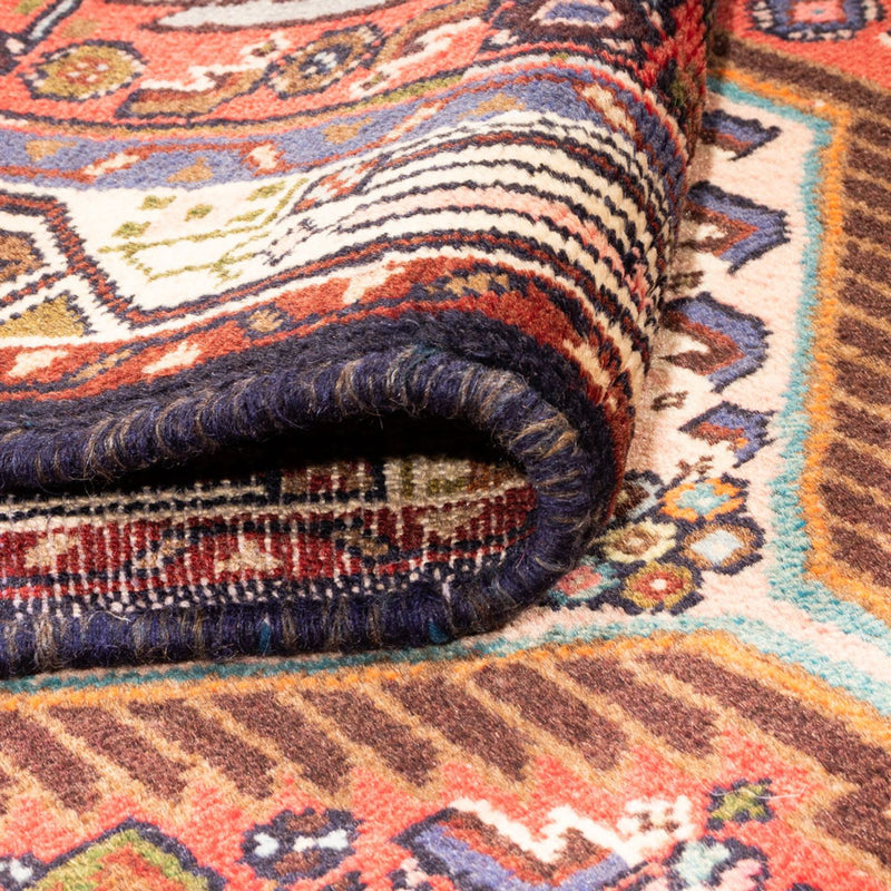Corredor Tapete Persa - Nomadic - 284 x 75 cm - vermelho