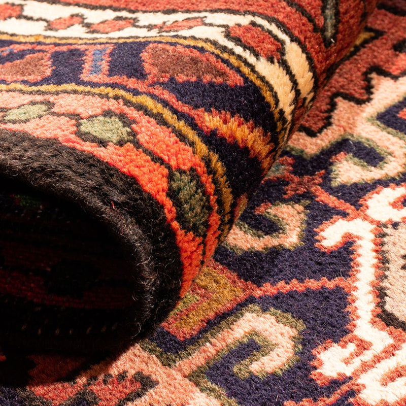 Corredor Tapete Persa - Nomadic - 292 x 75 cm - vermelho