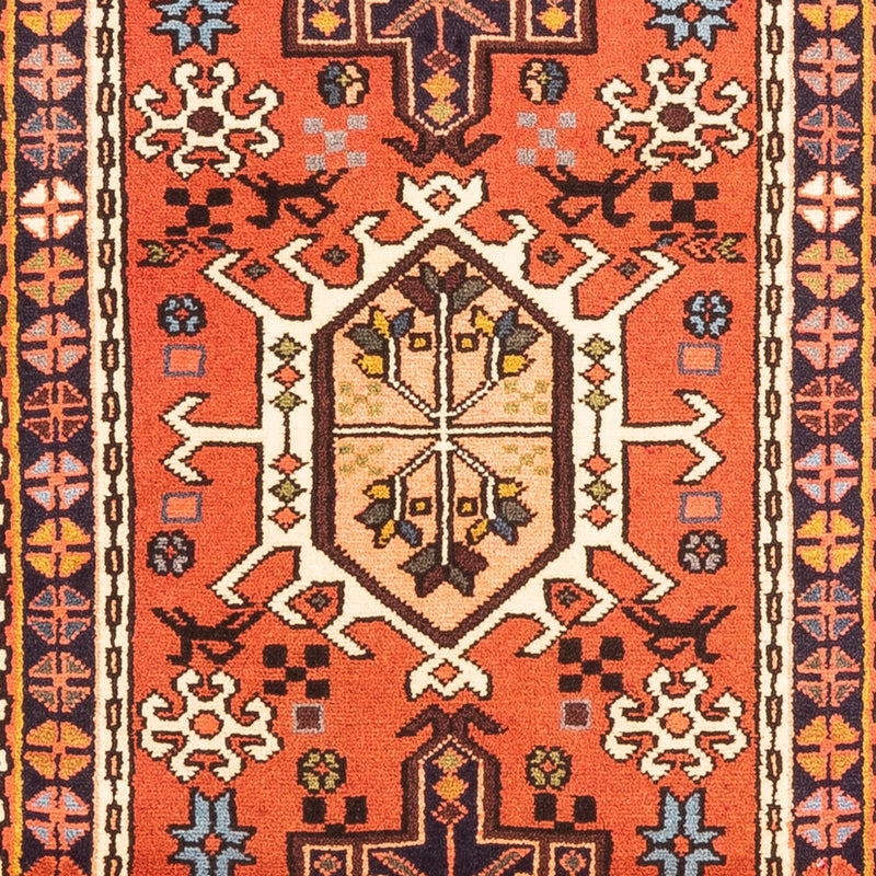 Corredor Tapete Persa - Nomadic - 296 x 70 cm - vermelho