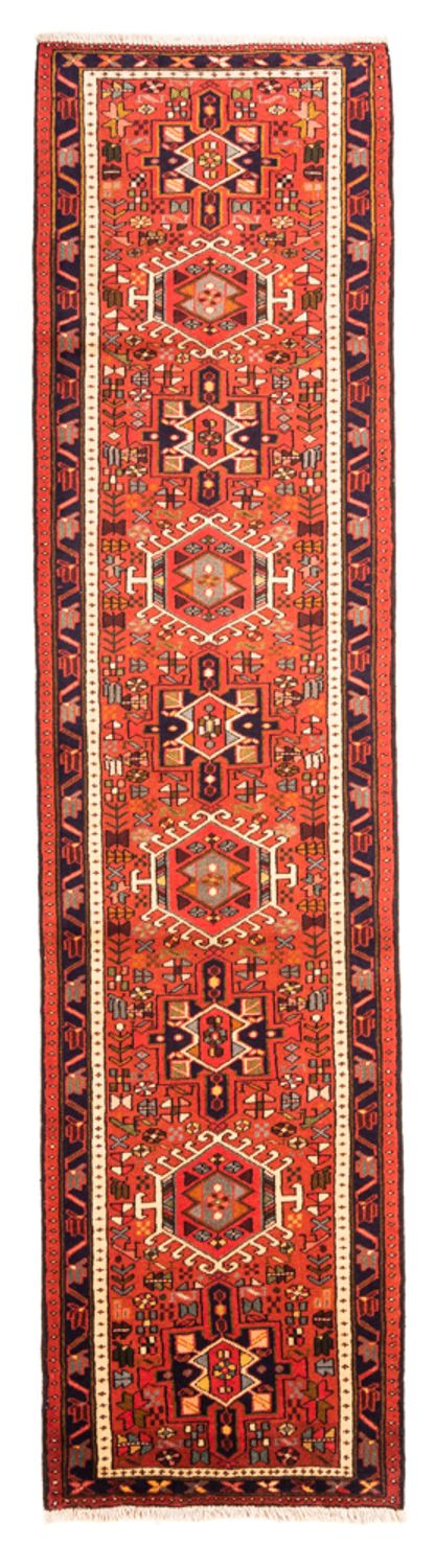 Corredor Tapete Persa - Nomadic - 290 x 74 cm - vermelho