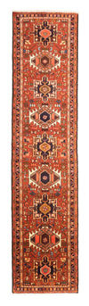 Qaraja Tapete 70x283cm - Tapete persa - Passadeira / Vermelho / 70 x 283 cm Passadeira