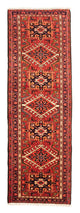 Corredor Tapete Persa - Nomadic - 202 x 62 cm - vermelho