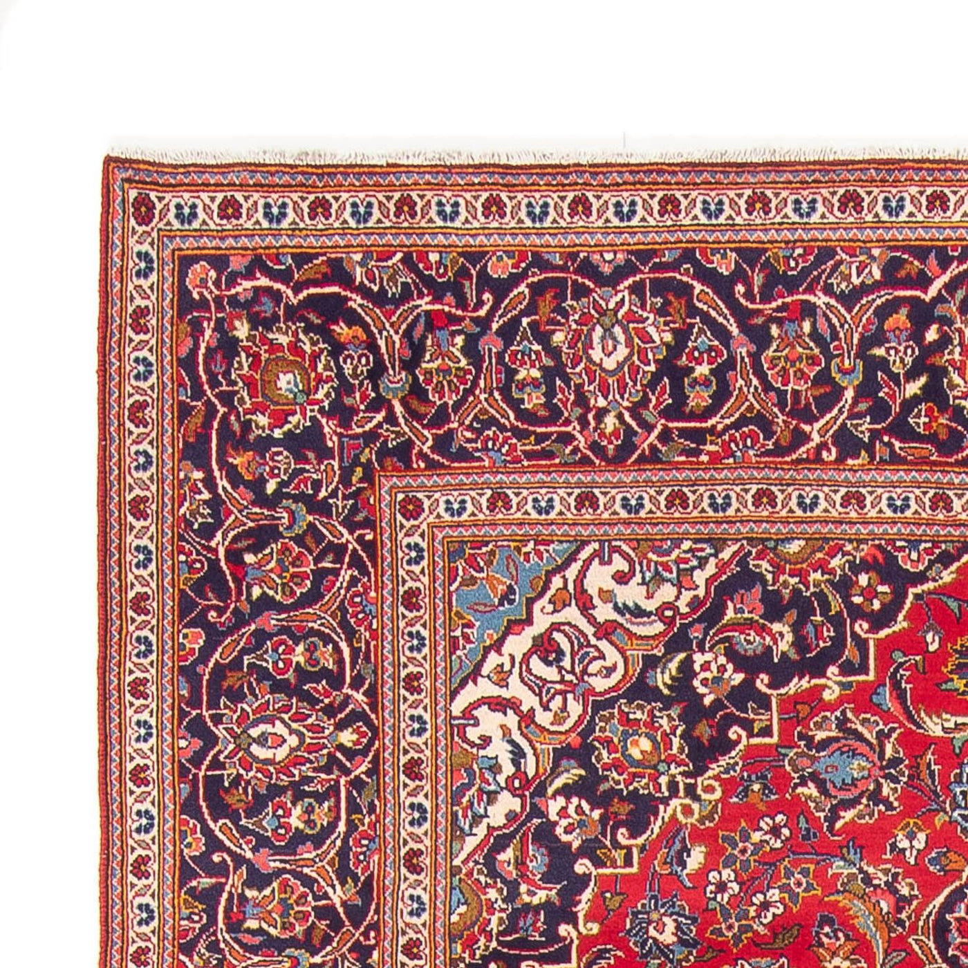 Tapete persa - Keshan - 310 x 195 cm - vermelho