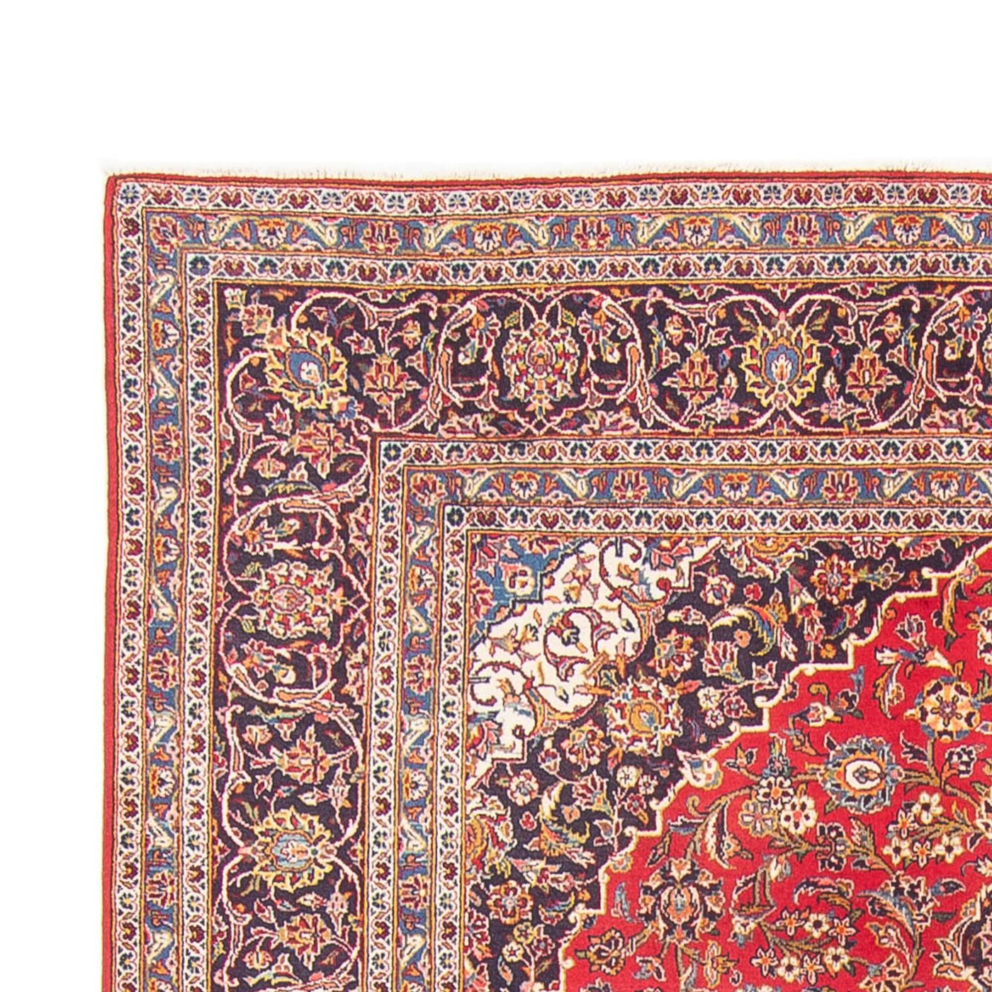 Tapete persa - Keshan - 297 x 207 cm - vermelho