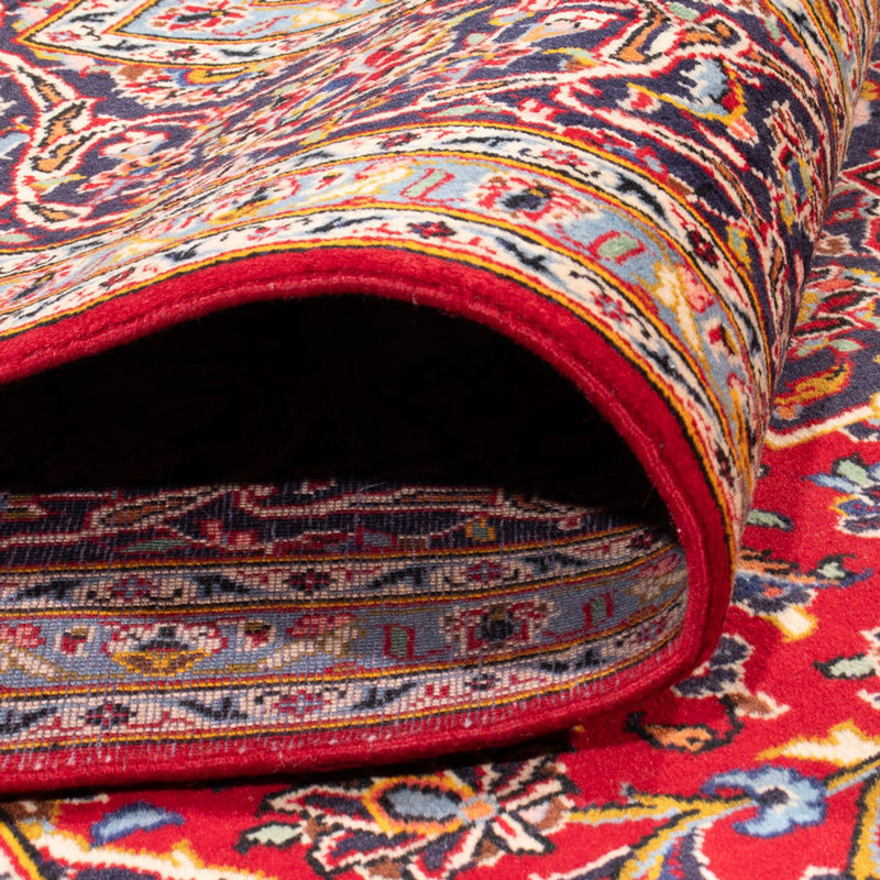 Tapete persa - Keshan - 332 x 223 cm - vermelho