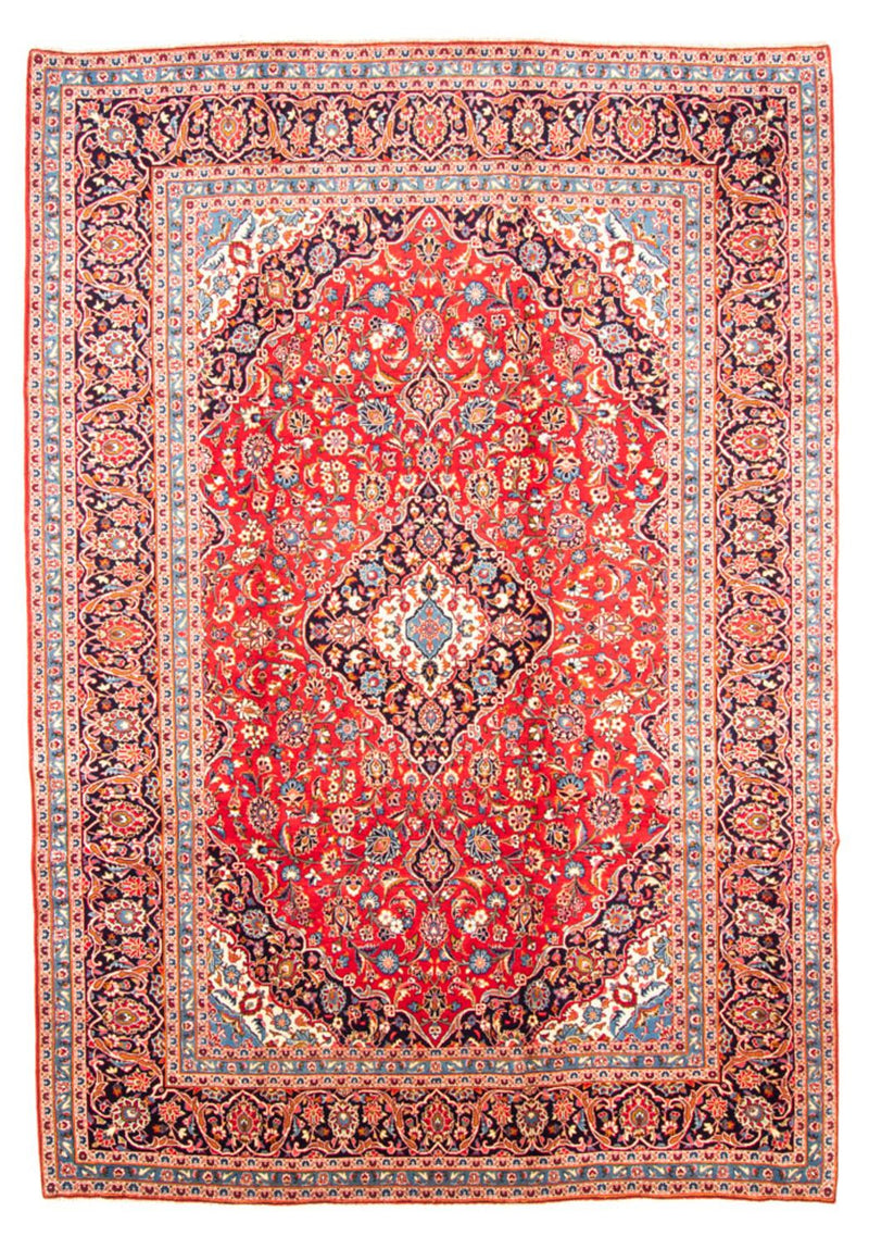 Tapete persa - Keshan - 355 x 245 cm - vermelho