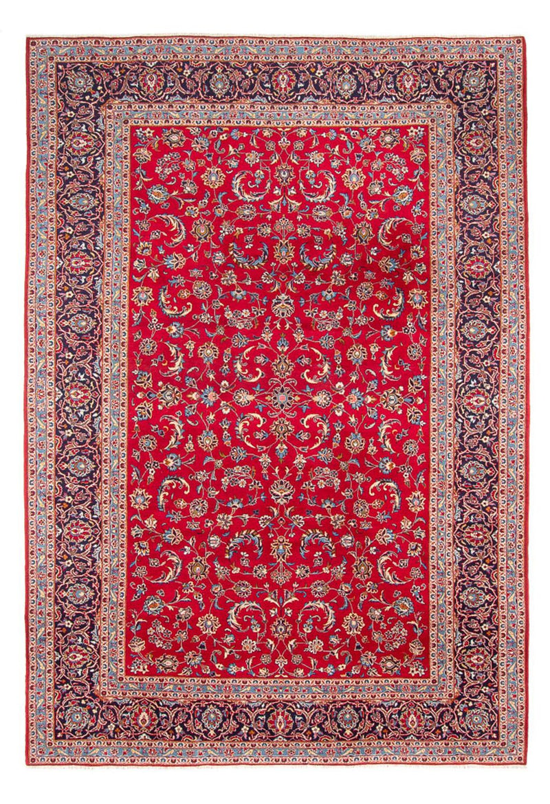 Tapete persa - Keshan - 358 x 243 cm - vermelho