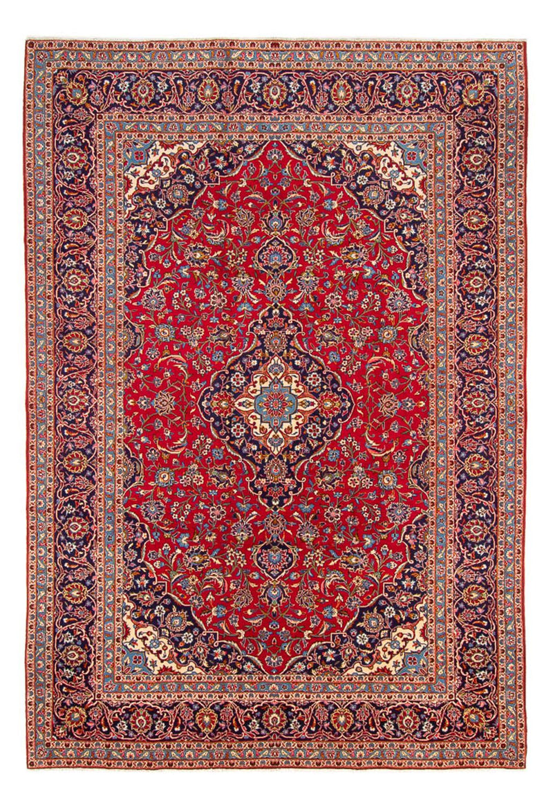Tapete persa - Keshan - 355 x 252 cm - vermelho