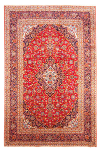 Tapete persa - Keshan - 374 x 240 cm - vermelho – product image