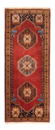 Corredor Tapete Persa - Nomadic - 207 x 84 cm - vermelho