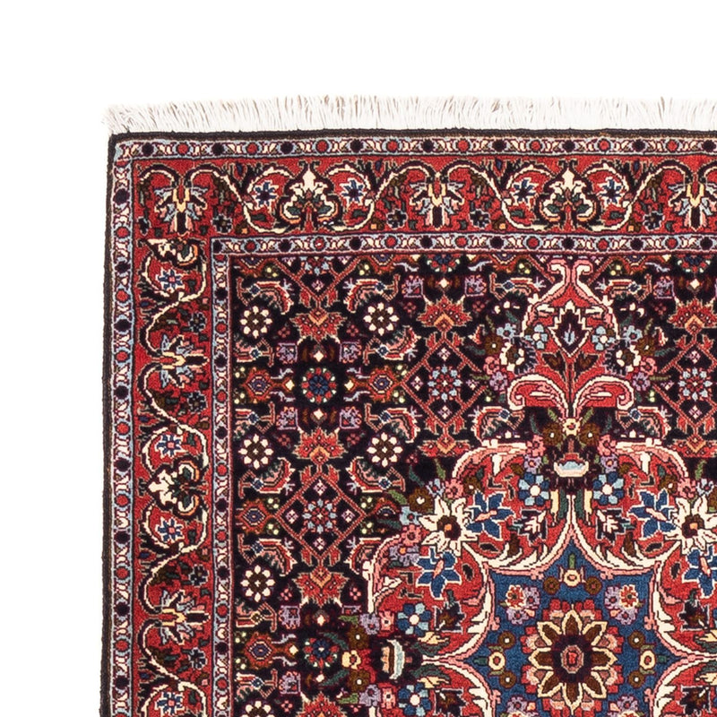 Corredor Tapete Persa - Bijar - 200 x 76 cm - azul escuro