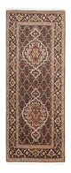 Corredor Tapete Persa - Tabriz - Royal - 196 x 75 cm - azul escuro