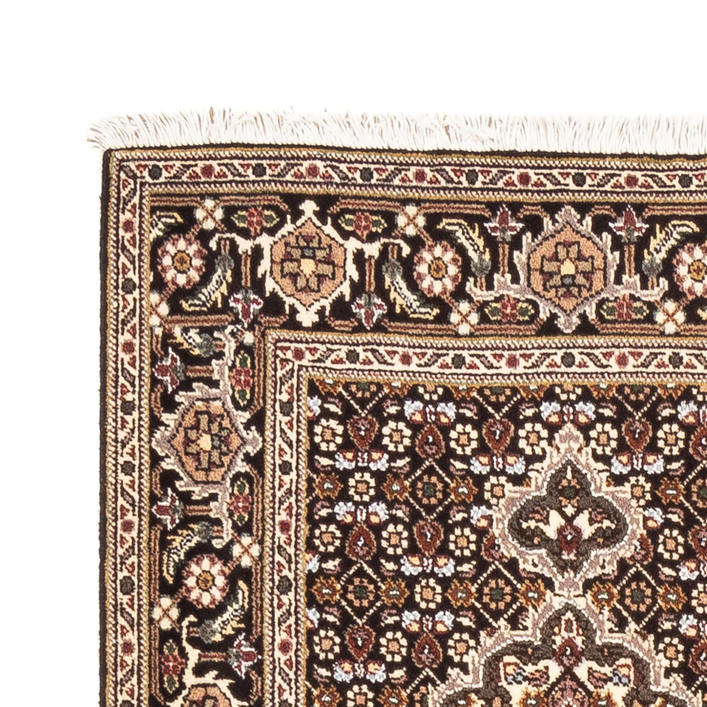 Corredor Tapete Persa - Tabriz - Royal - 196 x 75 cm - azul escuro