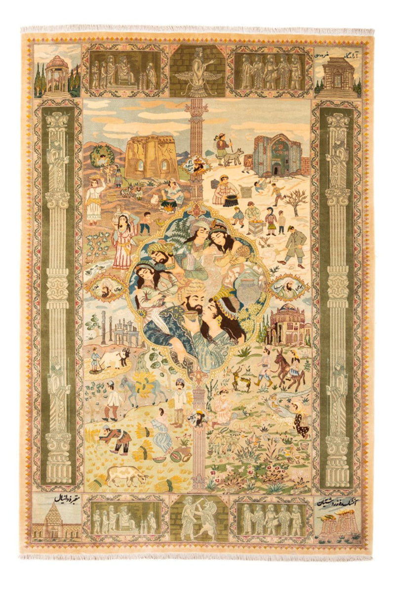 Tabriz - 50 Raj Tapete 263x175cm - Tapete persa