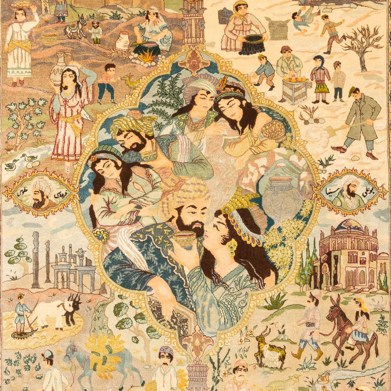 Tabriz - 50 Raj Tapete 263x175cm - Tapete persa
