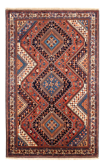 Yalameh Tapete 160x258cm - Tapete persa - vermelho