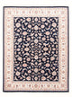 Tapete Persa - Tabriz - Royal - 203 x 147 cm - azul escuro