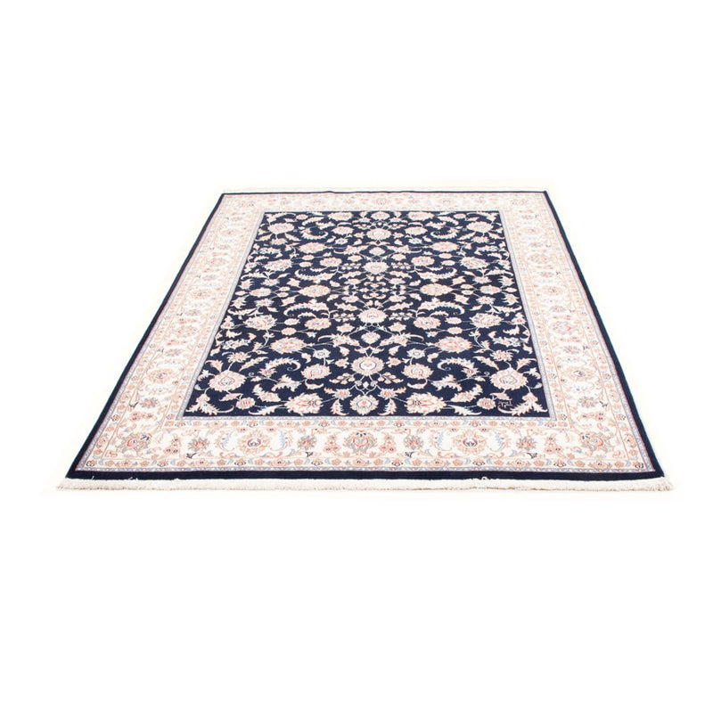 Tapete Persa - Tabriz - Royal - 203 x 147 cm - azul escuro