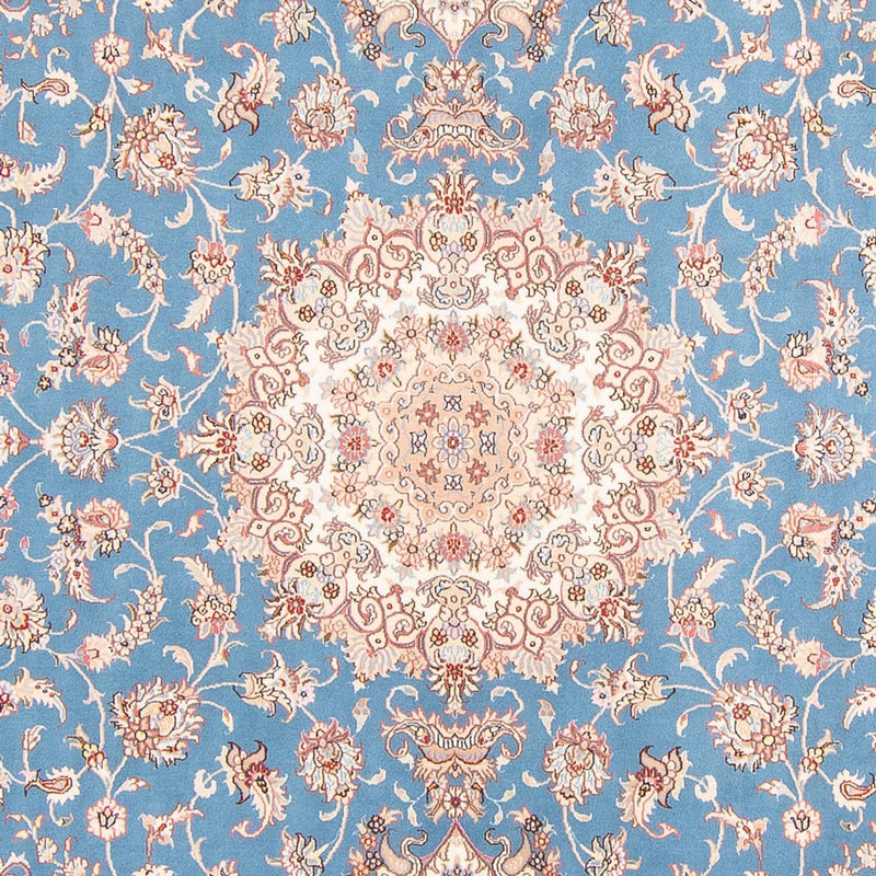 Tapete Persa - Tabriz - Royal - 298 x 197 cm - azul claro