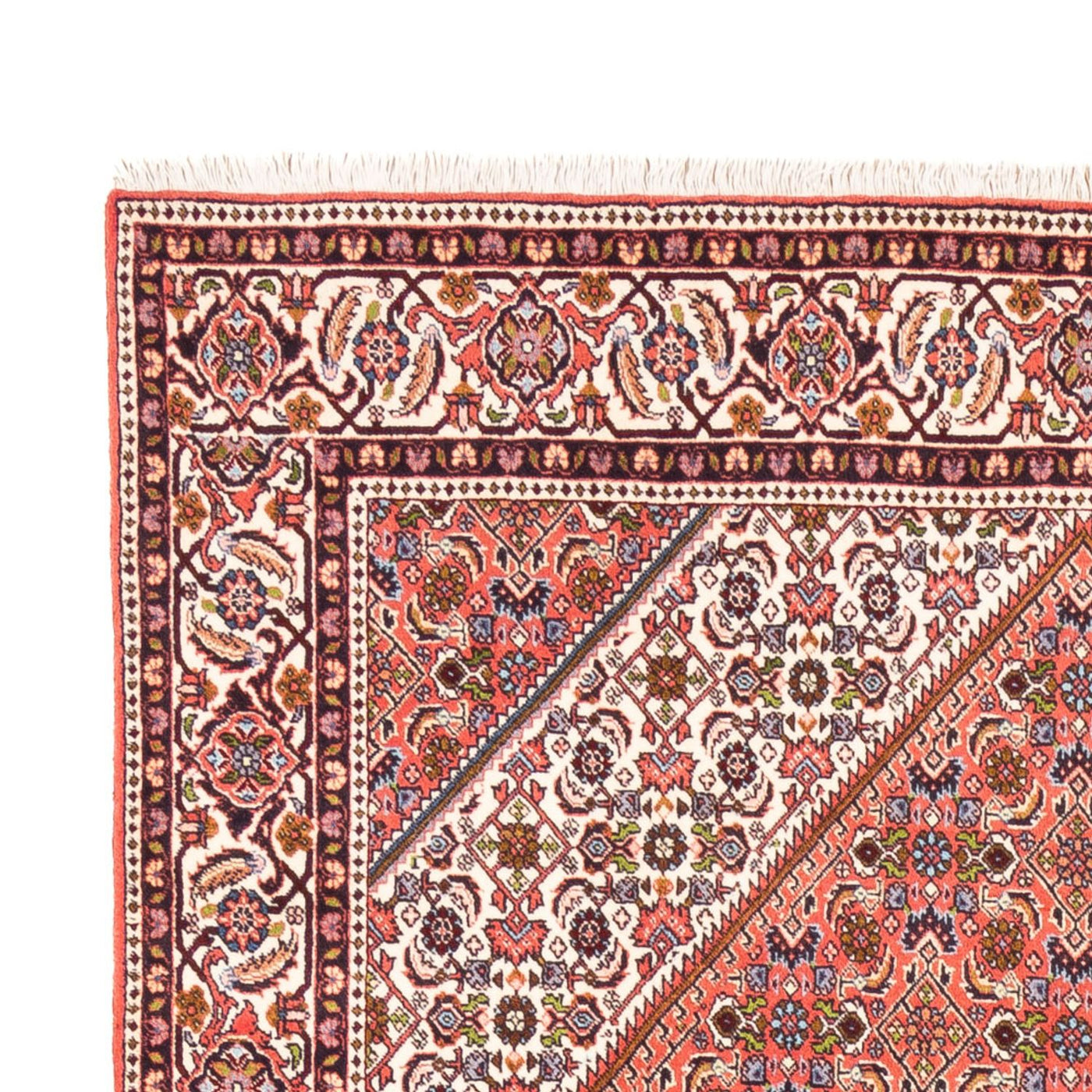 Tapete Persa - Bijar - Royal - 247 x 172 cm - vermelho