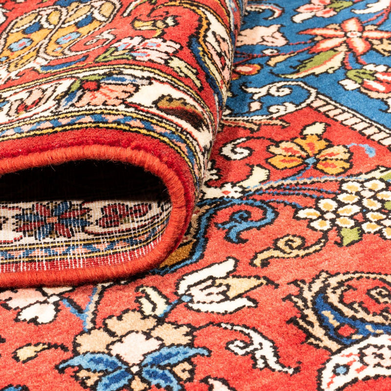 Tapete Persa - Bijar - Royal - 296 x 204 cm - azul escuro
