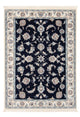 Tapete Persa - Nain - Premium - 119 x 82 cm - azul escuro