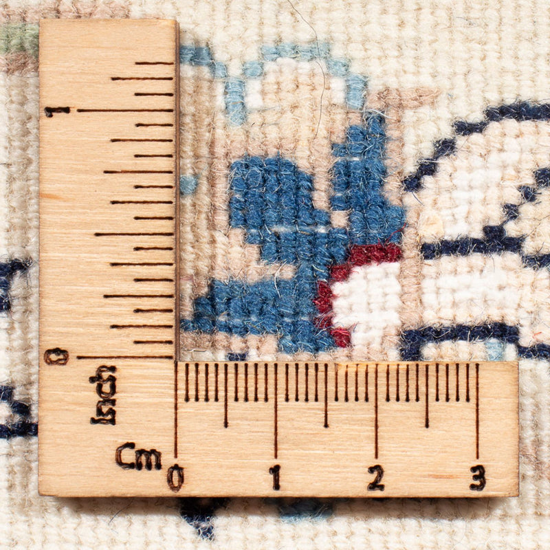 Tapete Persa - Nain - Premium - 119 x 82 cm - azul escuro