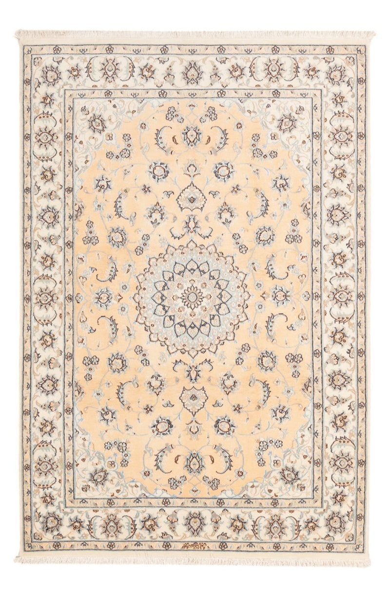 Tapete Persa - Nain - Premium - 180 x 118 cm - bege claro