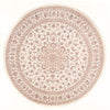 Tabriz - 50 Raj Tapete 248x248cm - Tapete persa - Redondo / Creme / 248 x 248 cm Redondo