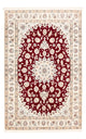 Nain - 6La Tapete 122x178cm - Tapete persa - vermelho