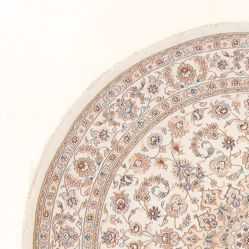 Tapete Persa - Tabriz - Royal ronda  - 199 x 197 cm - creme