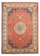 Tapete persa - Ghom - 317 x 220 cm - vermelho