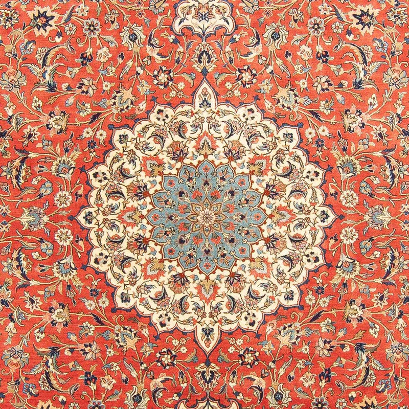 Tapete persa - Ghom - 317 x 220 cm - vermelho