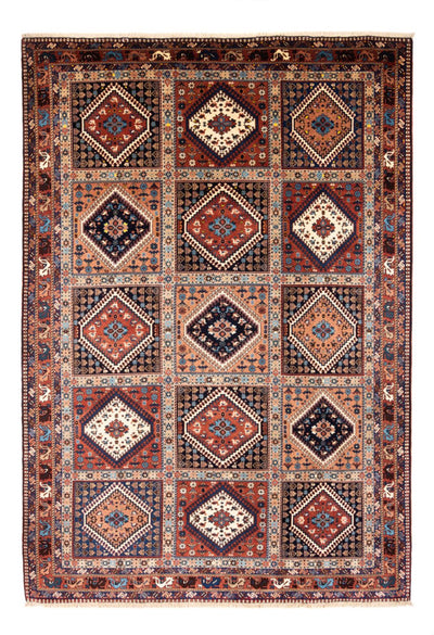 Yalameh Tapete 206x306cm - Tapete persa - bordeaux vermelho