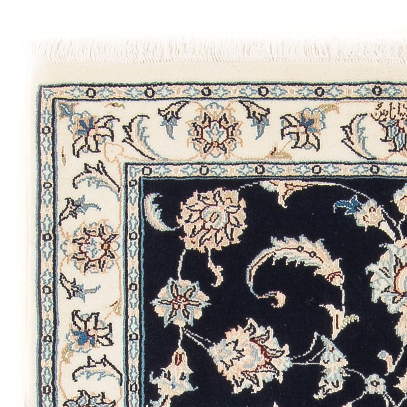 Tapete Persa - Nain - Premium - 115 x 80 cm - azul escuro