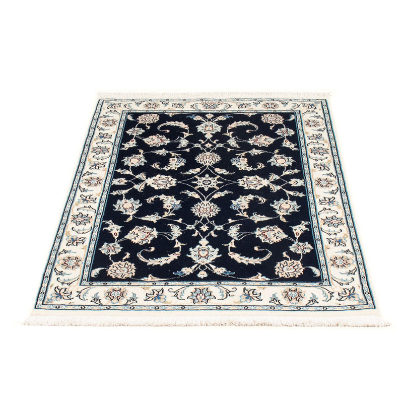 Tapete Persa - Nain - Premium - 115 x 80 cm - azul escuro