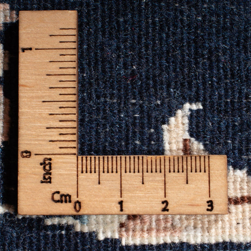 Tapete Persa - Nain - Premium - 115 x 80 cm - azul escuro