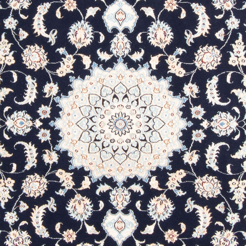Tapete Persa - Nain - Royal - 165 x 120 cm - azul escuro