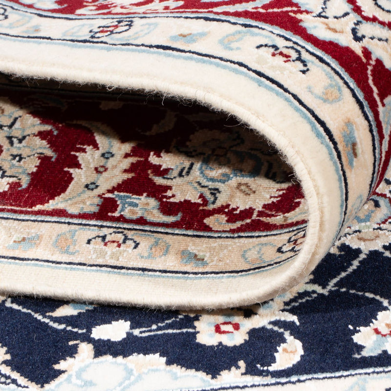 Tapete Persa - Nain - Royal - 165 x 120 cm - azul escuro