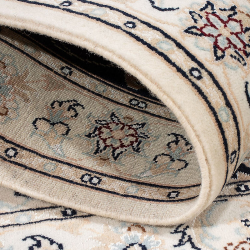 Tapete Persa - Nain - Premium - 118 x 80 cm - azul escuro