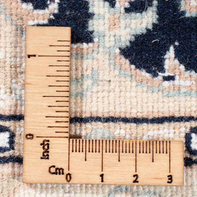 Tapete Persa - Nain - Premium - 118 x 80 cm - azul escuro